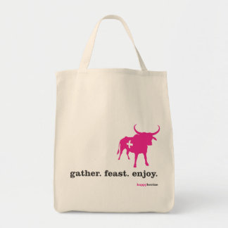 verzamelen.feast.geniet van. tote bag