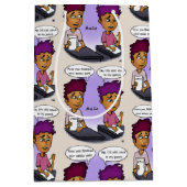 Verzamelen in potlood Gift Bag Medium Cadeauzakje (Voorkant)