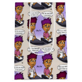 Verzamelen in potlood Gift Bag Medium Cadeauzakje (Achterkant)