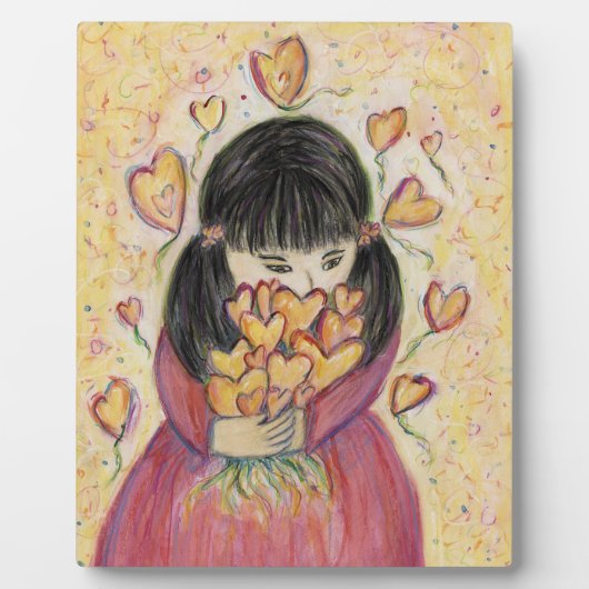 Verzamelen Love Hearts Art Print Plaque Fotoplaat (Voorkant)