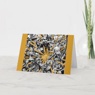 Verzamelen van Angels Wenskaart Kaart