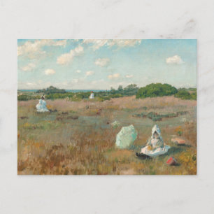 Verzamelen van Autumn Flowers, 1894-5 (olie op can Briefkaart