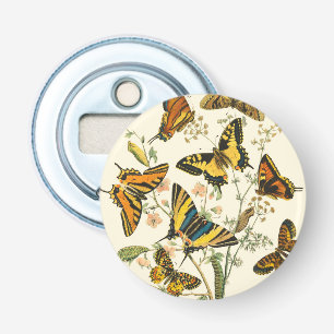 Verzamelen van buiken en pijlers button flesopener