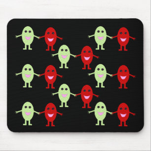 Verzamelen van druiven Mousepad Muismat