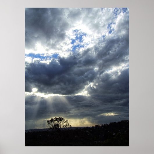 Verzamelen van het Poster Clouds (Voorkant)