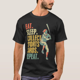 Verzamelen van sportkaarten Basketbal Honkbalkaart T-shirt
