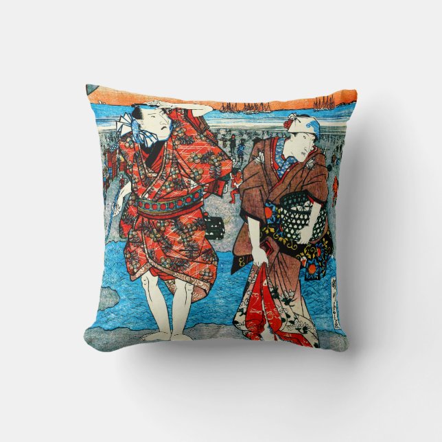 Verzamelen van zeeschelpen 1825 kussen (Voorkant)