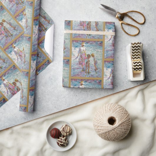 Verzamelend Licht © – Kunstzinnige Cadeauverpakkin Cadeaupapier (Crafts)
