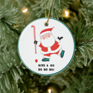 Verzamelfiguur veldhockey keramiek ornament 2023