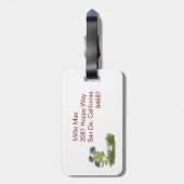 Verzameling Fox Bagage Label (Achterkant verticaal)