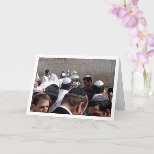 Verzameling op de Tempelberg, Oude Stad Jeruzalem Kaart (Orchidee)