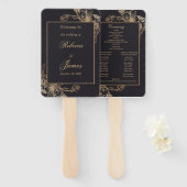 Verzameling ventilatoren handwaaier (Voorkant en achterkant)