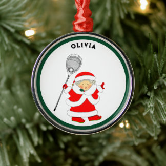 Verzamelobject Lacrosse Keeper Metalen Ornament