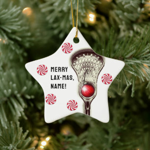 Verzamelobject Lacrosse Keramisch Ornament