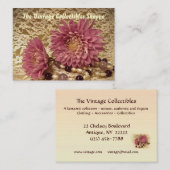  verzamelobjecten visitekaartje (Voorkant / Achterkant)