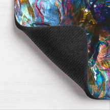 Verzeept "zware verven" die elkaar overlappen in m