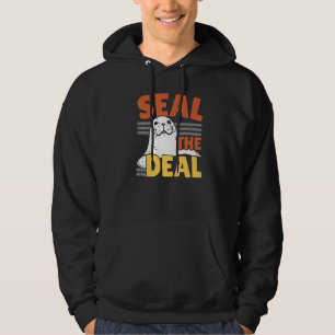 Verzegel De Deal Onderwater Dier Mariene Biologie Hoodie