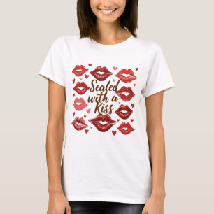 Verzegeld met een Kiss T-shirt