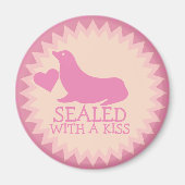 Verzegeld met een kus magneet (Voorkant)