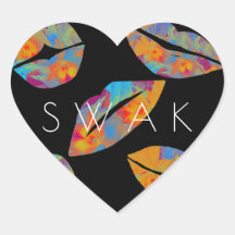 Verzegeld met een kus - tropische stijl