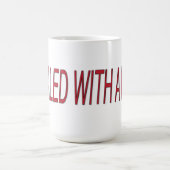 verzegeld met een zoen liefde citaat magische mok (Midden)