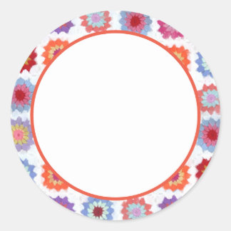 "Verzegeld met stijl: Envelop Classic ronde afdich Ronde Sticker