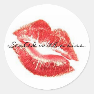 Verzegeld Ronde Sticker