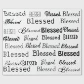 Verzegelde aflooppapier cadeaupapier (Vlak)