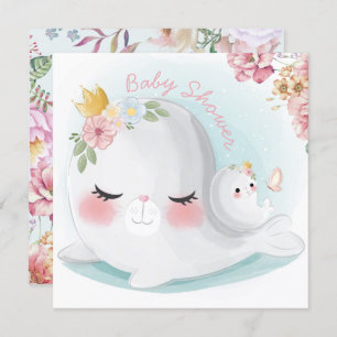 Verzegeling Baby shower Uitnodiging