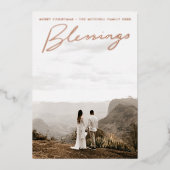 Verzegeling Folie Feestdagenkaart (Voorkant)