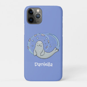 Verzegeling met een fijne zegel en illustratie van iPhone 11 pro hoesje