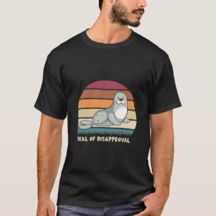 Verzegeling van afkeuringszegels Zee Dierlijk T-shirt