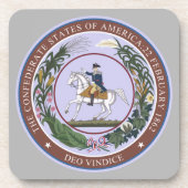 Verzegeling van de Confederatie Bier Onderzetter (Voorkant)