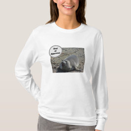 Verzegeling van de goedkeuring Elephant Seal Humou T-shirt