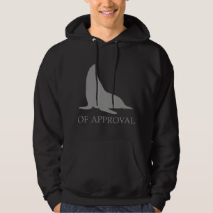 Verzegeling van de goedkeuring hoodie