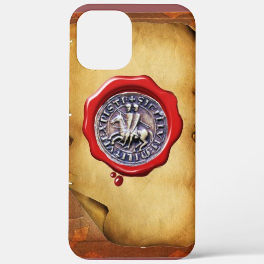 VERZEGELING VAN HET HULPLOSSEN VAN KNIGHTS TEMPLAR Case-Mate iPhone CASE (Achterkant)