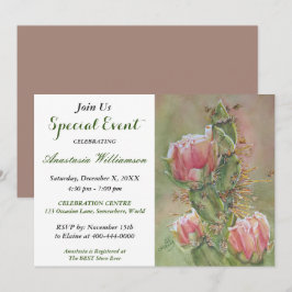 VERZEKERDE PARTIJGEBEURTENIS INVITE KAART