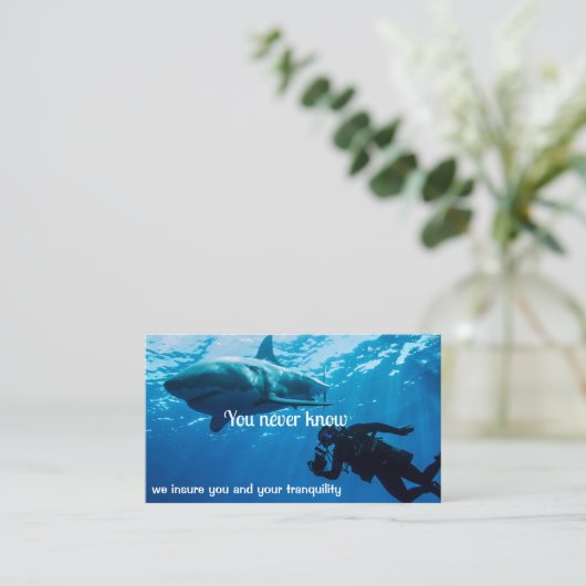 Verzekeringsadviseur Verzekeringsagent Business Ca Visitekaartje (Staand voorkant)