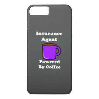 "Verzekeringsagent" Aangedreven door Koffie iPhone 8 Plus / 7 Plus Hoesje