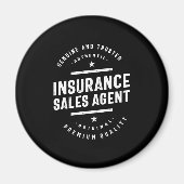 Verzekeringsagent Functietoestel Magneet (Voorkant)