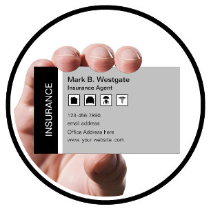Verzekeringsagent Multi-Line Rep Visitekaartje