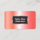 Verzekeringsagent Visitekaartje (Voorkant)