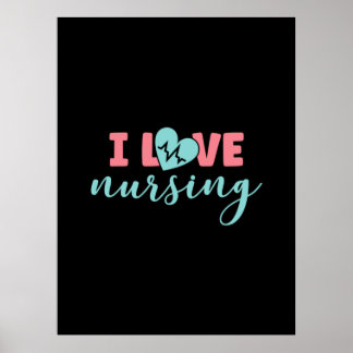 Verzekeringscadeau | I Love Nursing Poster