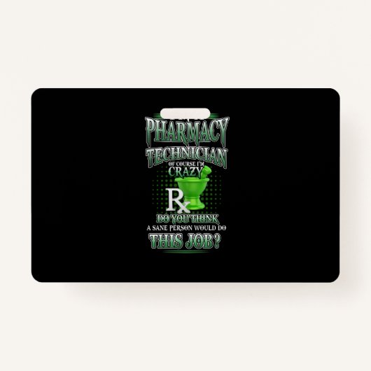 Verzekeringscadeau | Ik ben apotheker Badge (Voorkant)