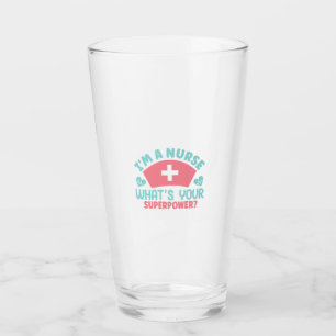 Verzekeringscadeau Ik ben verpleegster Glas