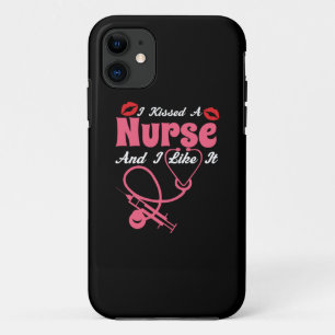 Verzekeringscadeau Ik heb een verpleegster gekus iPhone 11 Hoesje