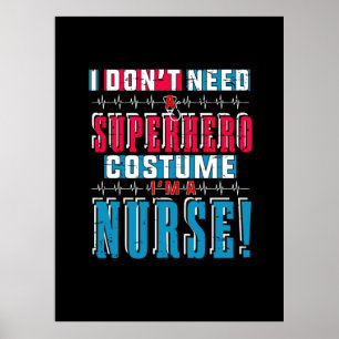 Verzekeringscadeau   Ik heb geen superheld nodig Poster