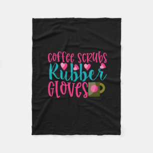Verzekeringscadeau   Koffiekruiden, rubber handsch Fleece Deken