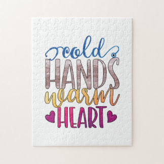 Verzekeringscadeau | Koude Hands Varm Heart Legpuzzel