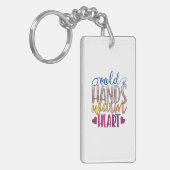 Verzekeringscadeau | Koude Hands Varm Heart Sleutelhanger (Voorkant Links)